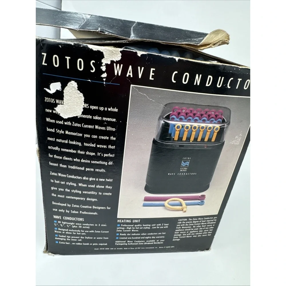 Zotos Ultra Bend Wave Conductors  Electric Bendy Curlers 40 Pc Set + 20 Tested